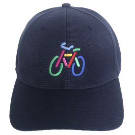 EMBROIDERED CAP, BICYCLE