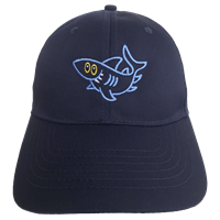 EMBROIDERED CAP, SHARK - KIDS