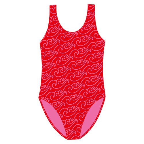 SWIMSUIT RED/PINK
