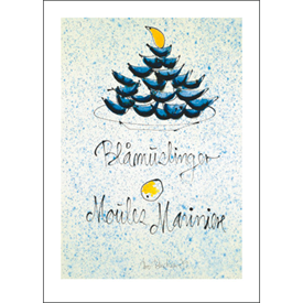 GASTRONOMY - BLUE MUSSELS </BR> 50 x 70 cm