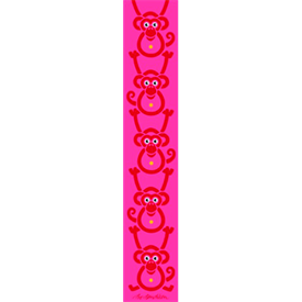 MONKEY PINK  REMSE </BR> 18 x 100 cm
