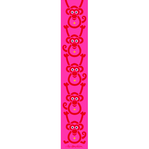 MONKEY PINK  REMSE </BR> 18 x 100 cm